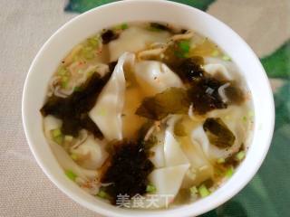 Chicken Soup Wonton recipe