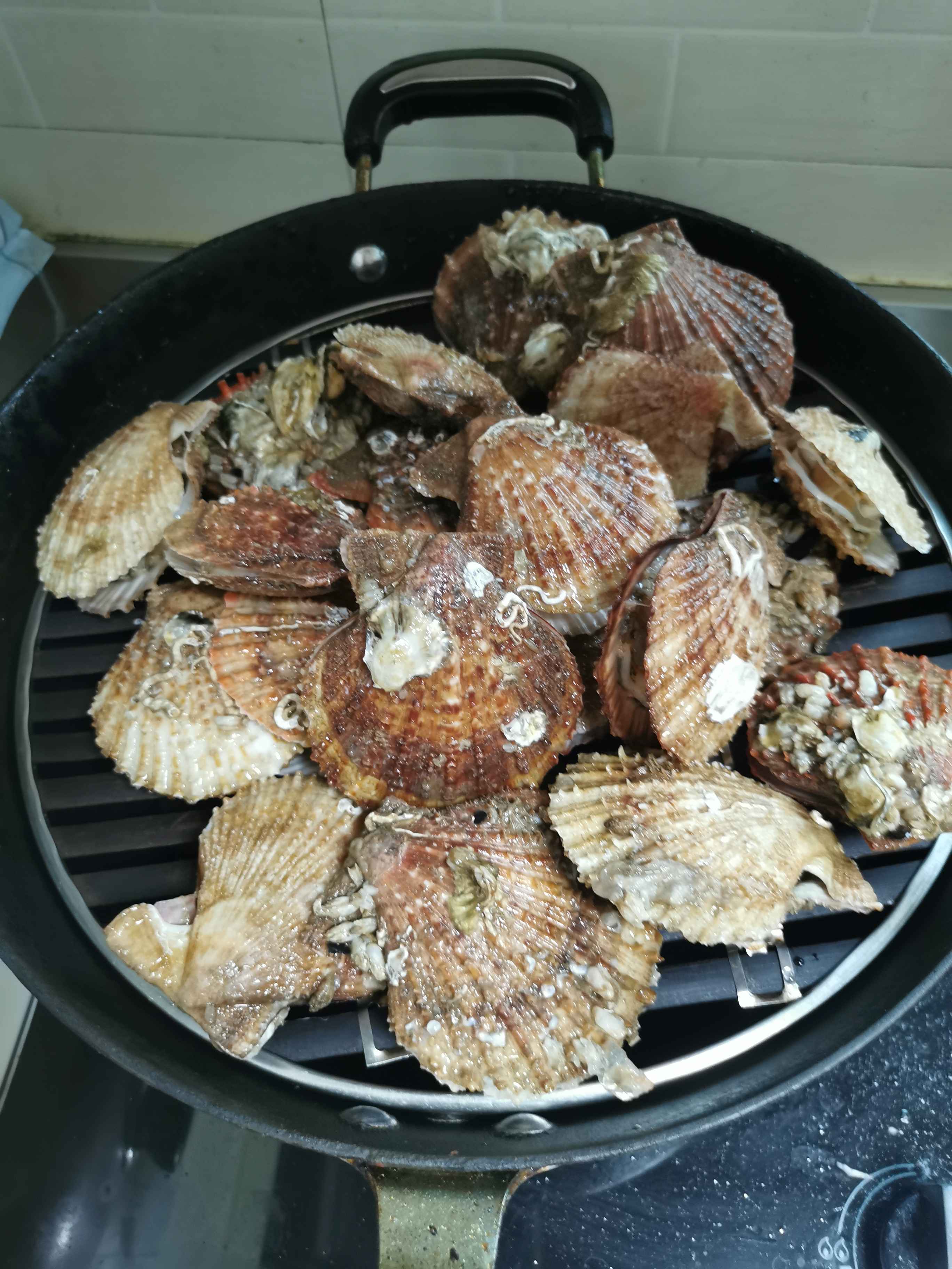 Steamed Scallops recipe