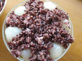 Black Glutinous Rice Lychee Buckle recipe