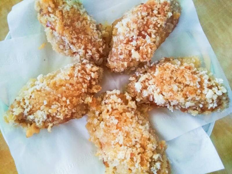 Fried Chicken Wings with Less Oil recipe