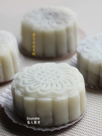 Chestnut Snowy Mooncakes recipe