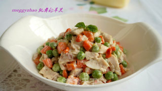 [trial Report of Chobe Series Products] Assorted Salad of Rabbit Meat recipe