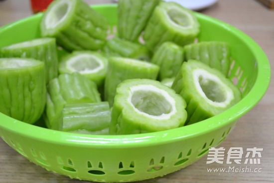 Stuffed Bitter Gourd Soup recipe