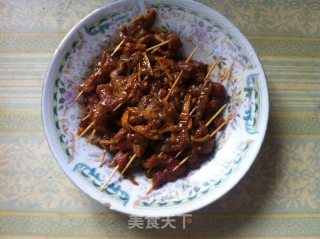 Toothpick Beef recipe