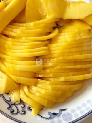 #aca烤明星大赛#mango Pie with Milky Flavor recipe