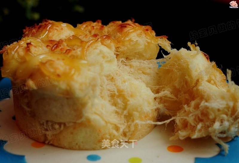 Pork Floss Shredded Bread recipe