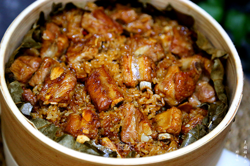 Steamed Ribs with Glutinous Rice