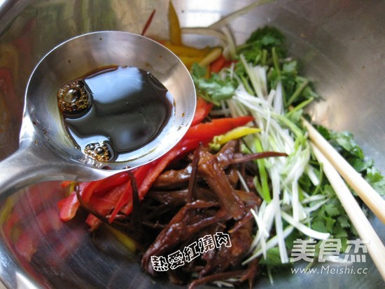 Three Silk Mixed Duck Tongue recipe