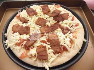 Pork Pizza------------create A Pizza that My Son Likes recipe