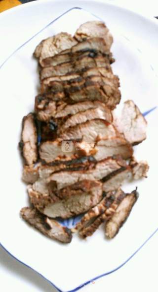 Secret Barbecued Pork with Black Pepper recipe