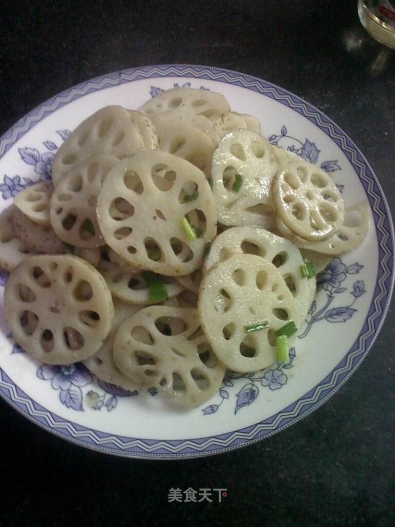 Sweet and Sour Lotus Root Slices recipe