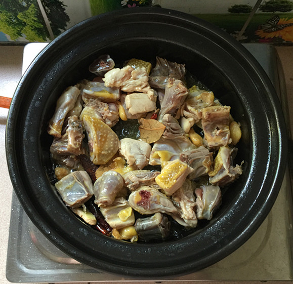 Braised Chicken with Mushrooms recipe