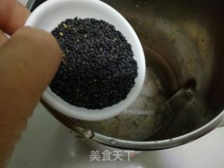 Black Sesame Peanut Rice Paste recipe