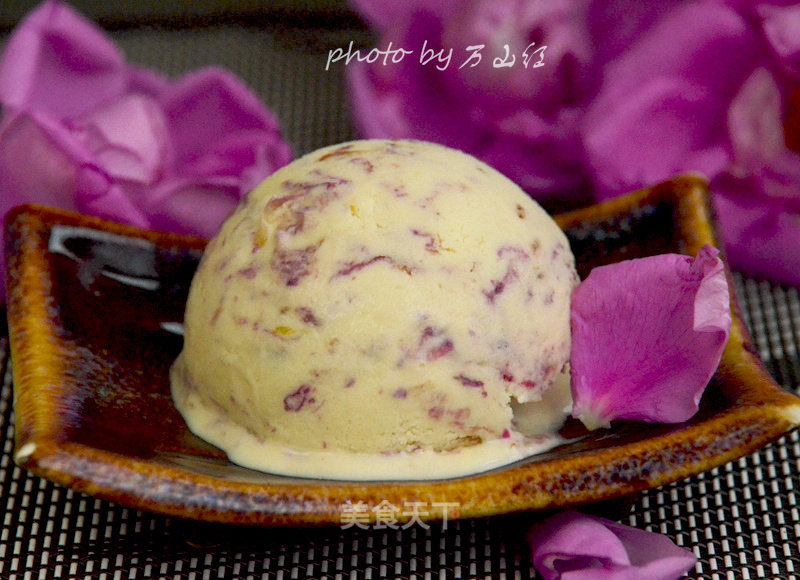 Rose Ice Cream recipe