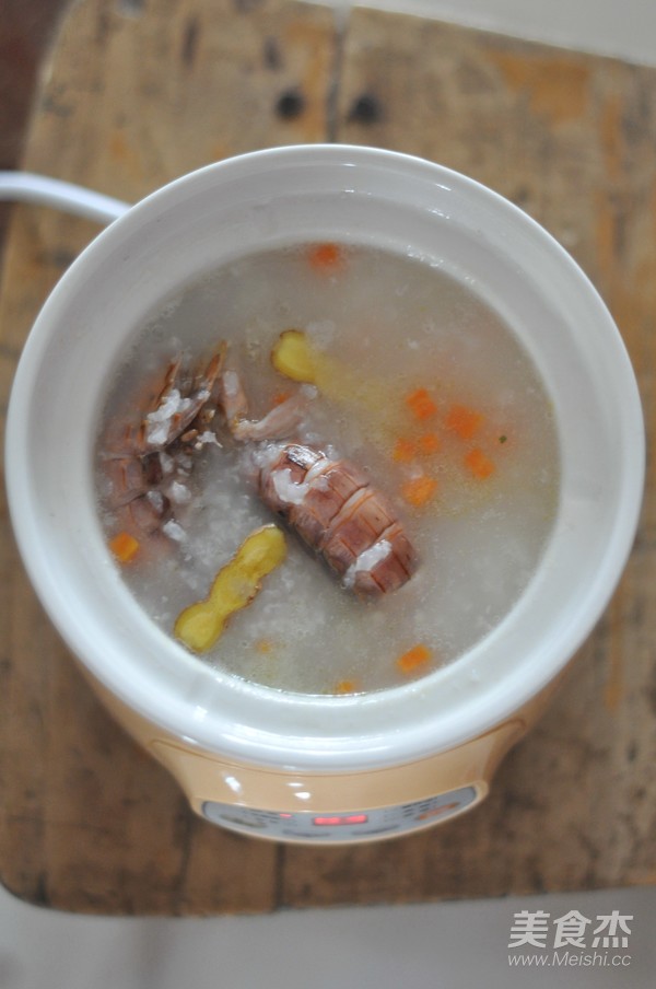 Pippi Shrimp and Carrot Porridge recipe