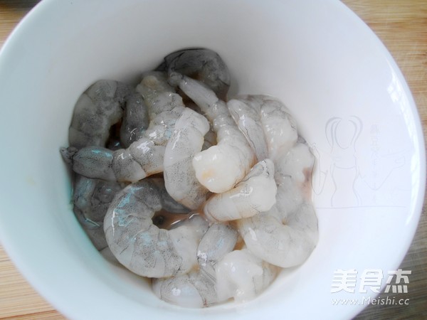 Three-color Shrimp recipe