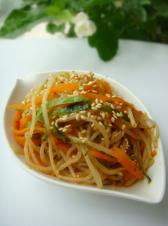 Color Silk Mung Bean Sprouts recipe