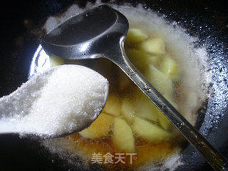 Fried Potatoes with Snow Peas recipe