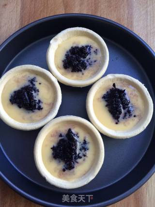 Easy Mulberry Egg Tart recipe