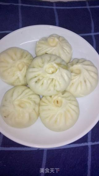 【guizhou】dried Vegetable Meat Buns recipe