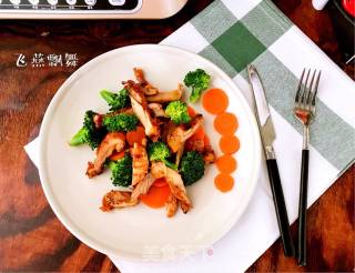 #东岭牛肉机#～～garlic Orleans Chicken Chop Salad recipe