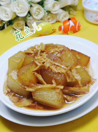 Braised Winter Melon with Bamboo Shoots recipe