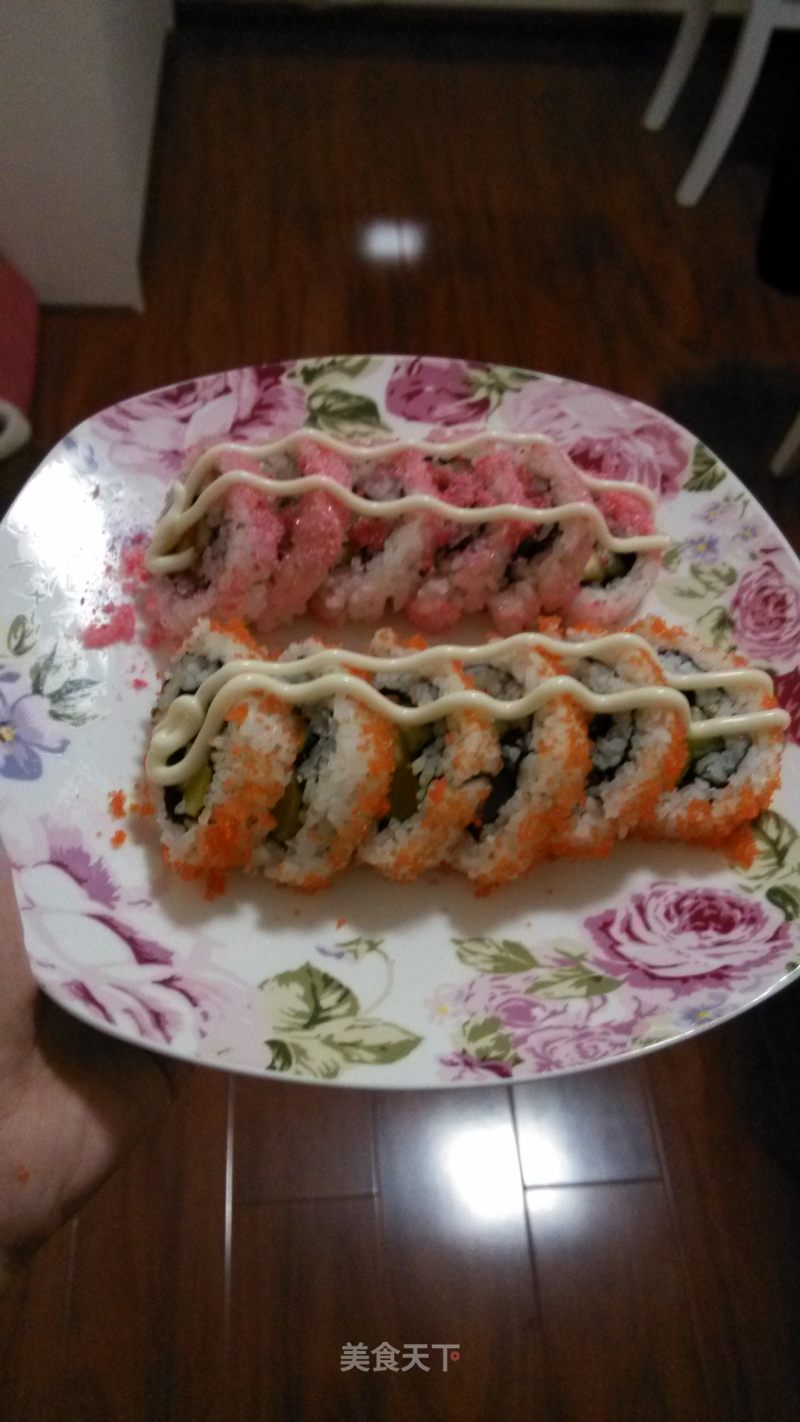 Sakura Sushi and Tobiko Sushi recipe