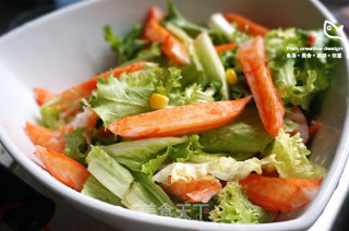 Crab Leg Salad recipe