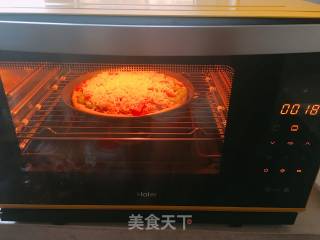 Bacon Ham Pizza recipe