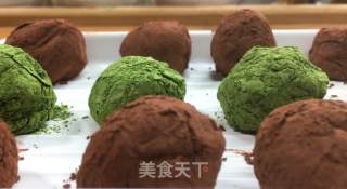 Matcha Chocolate Truffles, One Bite Down, Silky Smooth, Melt in Your Mouth, Simple and Cheap. recipe