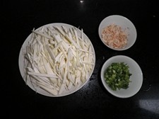 Stir-fried Dried Shrimp with Rice White recipe