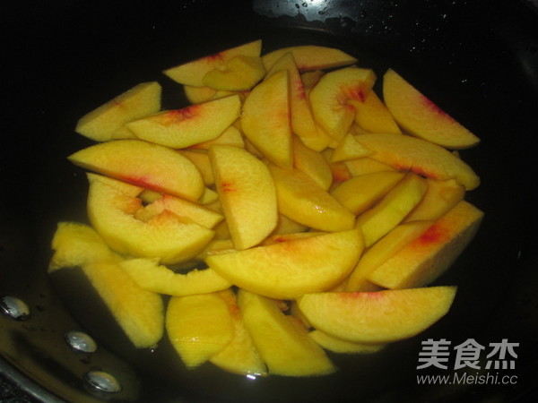 Yellow Peach Sago Cup recipe