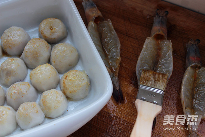 Cumin Taro Cheese Shrimp recipe