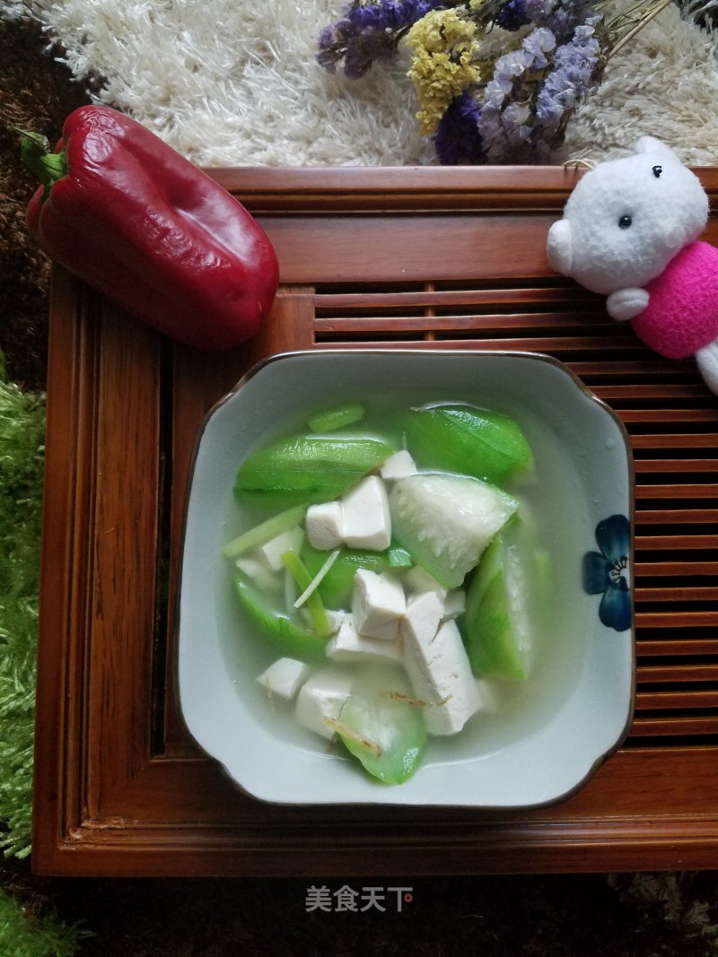 Water Melon Tofu Soup