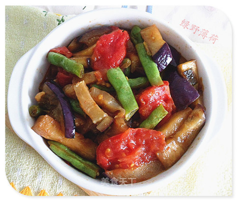 Seasonal Vegetables Stewed in Sauce recipe