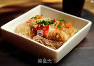 Steamed Long Lee Fish with Garlic Vermicelli recipe