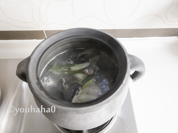 Yam Black Chicken Soup recipe