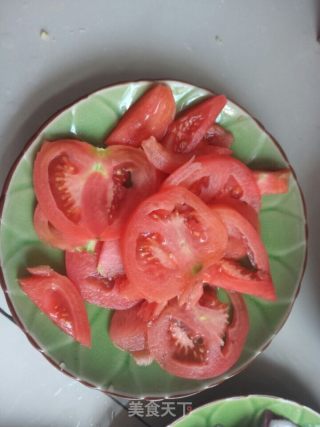 The Simple and Fresh Version of Tomato Egg Soup is Not Greasy recipe