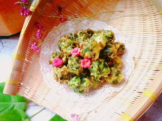 Fried Leek Meatballs recipe