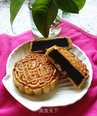 #新良第一节婚纱大赛# Cantonese-style Bean Paste Moon Cakes recipe