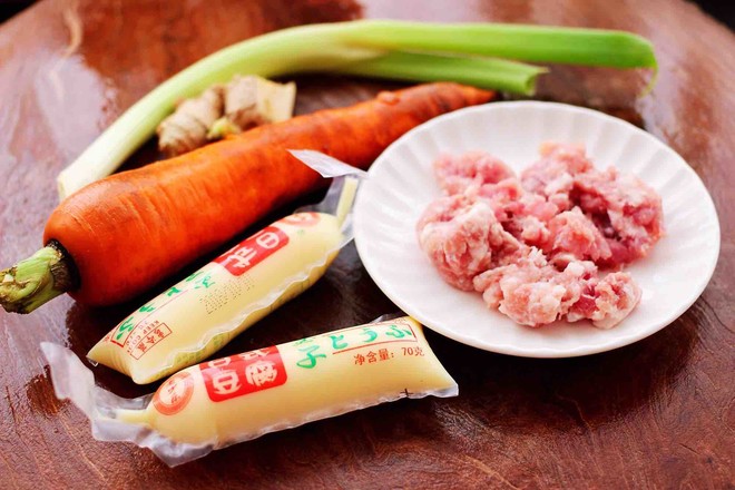 Japanese Style Steamed Meat with Tofu recipe