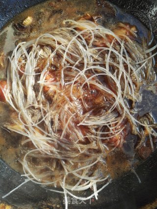 Stewed Pork Ribs with Mushroom Vermicelli recipe