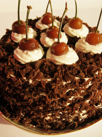 Cottage Black Forest Cream Cake recipe