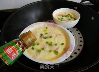 Shrimp Steamed Egg recipe