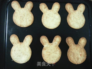 Super Cute Little Cute Rabbit Fondant Biscuits recipe