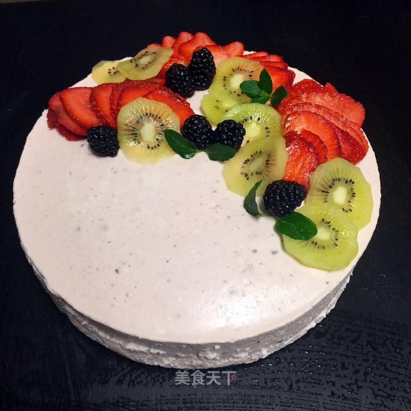 #aca烤明星大赛#strawberry Mousse Cake