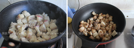 Braised Pork with Sea Cucumber recipe