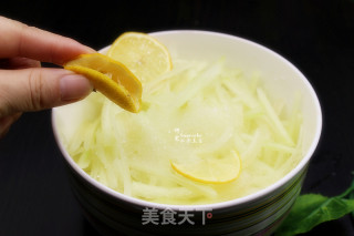 Sweet and Sour Cold Watermelon Rind recipe