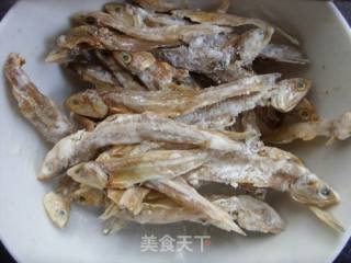 Rice Suffers -------------dried Fish Fried Crystal Skin recipe