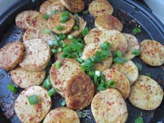 Pan-fried Vegetarian Chicken in Electric Baking Pan recipe